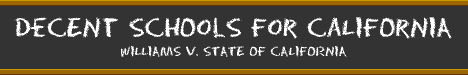 Decent Schools for California